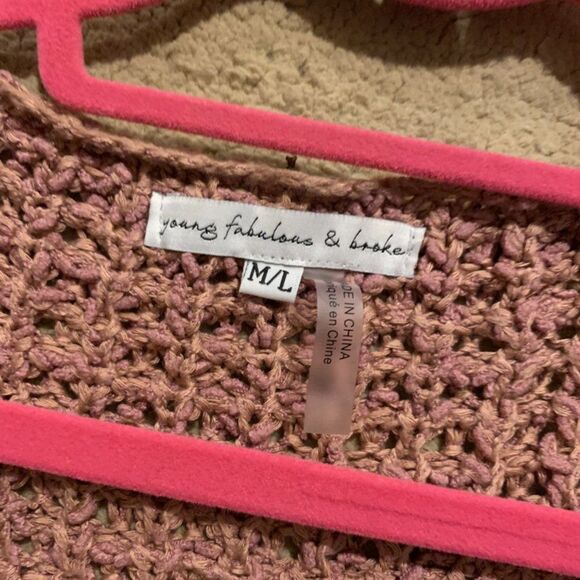 Young Fabulous & Broke sweater M/L - Picture 2 of 2